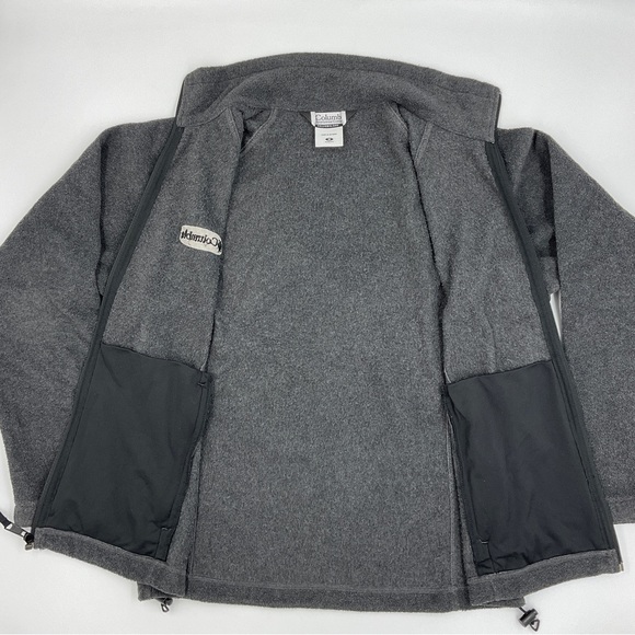 Columbia Benton Springs VGUC Full Zip Fleece Jacket Lightweight Maybe Vintage M - Picture 10 of 15